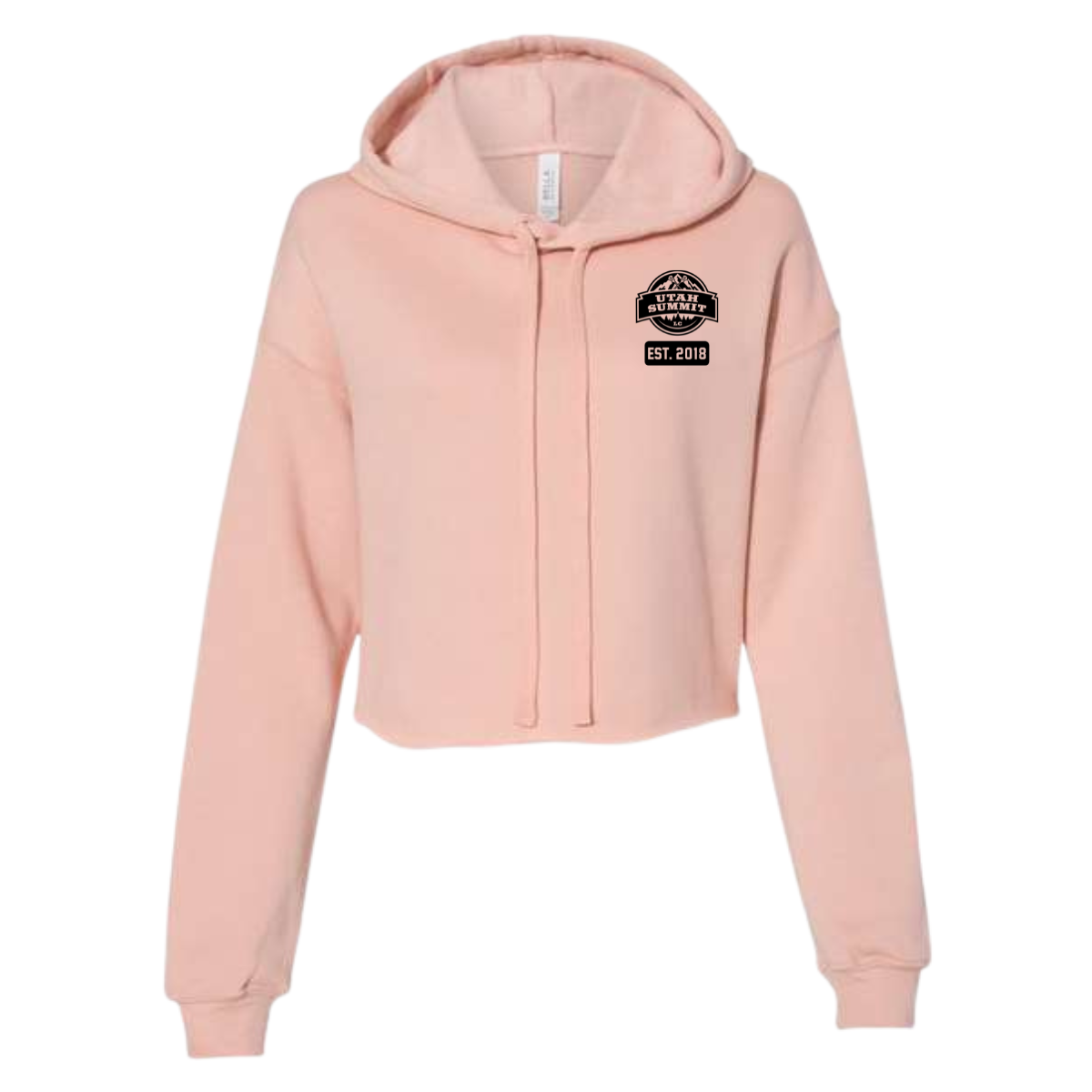 Women's Utah Summit LC Bella + Canvas Cropped Hoodie