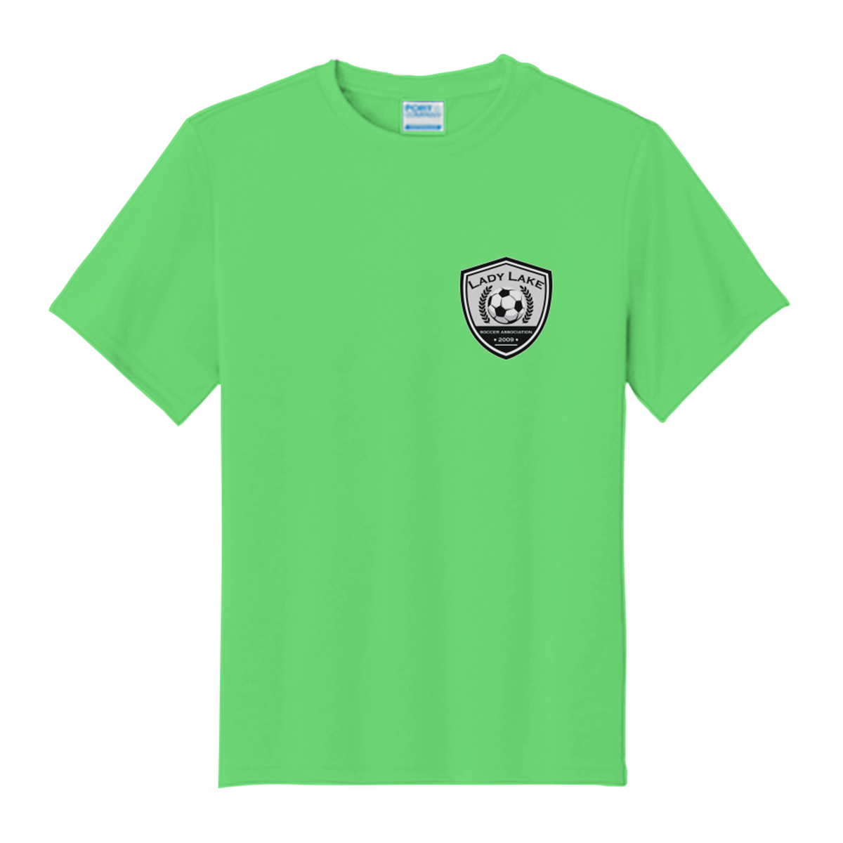 Youth Lady Lake Soccer Association Performance T-Shirt