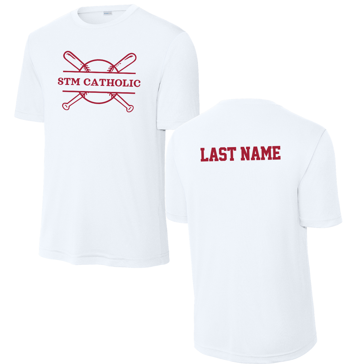 Personalizable - Adult STM Baseball Sport-Tek PosiCharge Competitor Tee