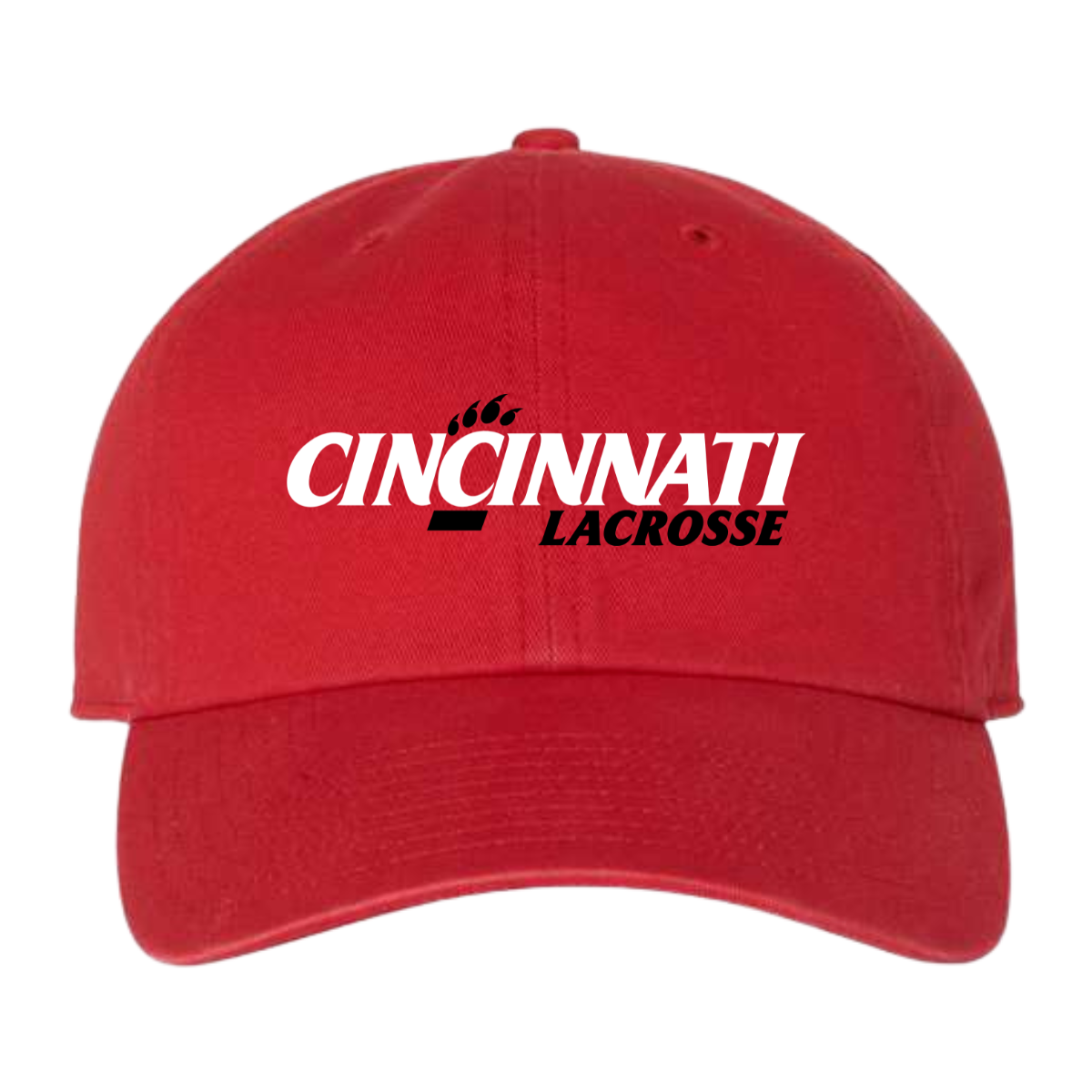 University of Cincinnati Men’s Lacrosse 47 Clean Up Cap
