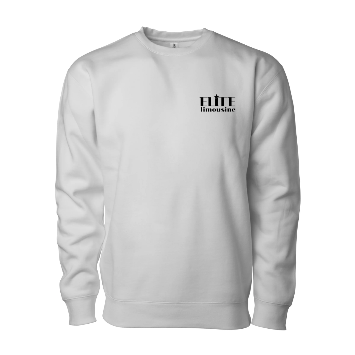 Adult Elite Limo Embroidered Heavyweight Crewneck