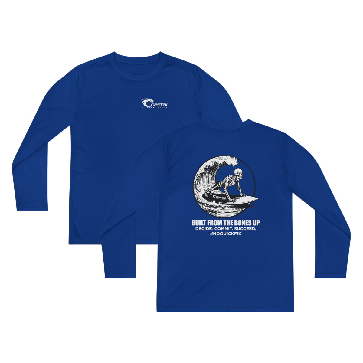 Youth Coastal Fitness Center Sport-Tek Long Sleeve Competitor Tee