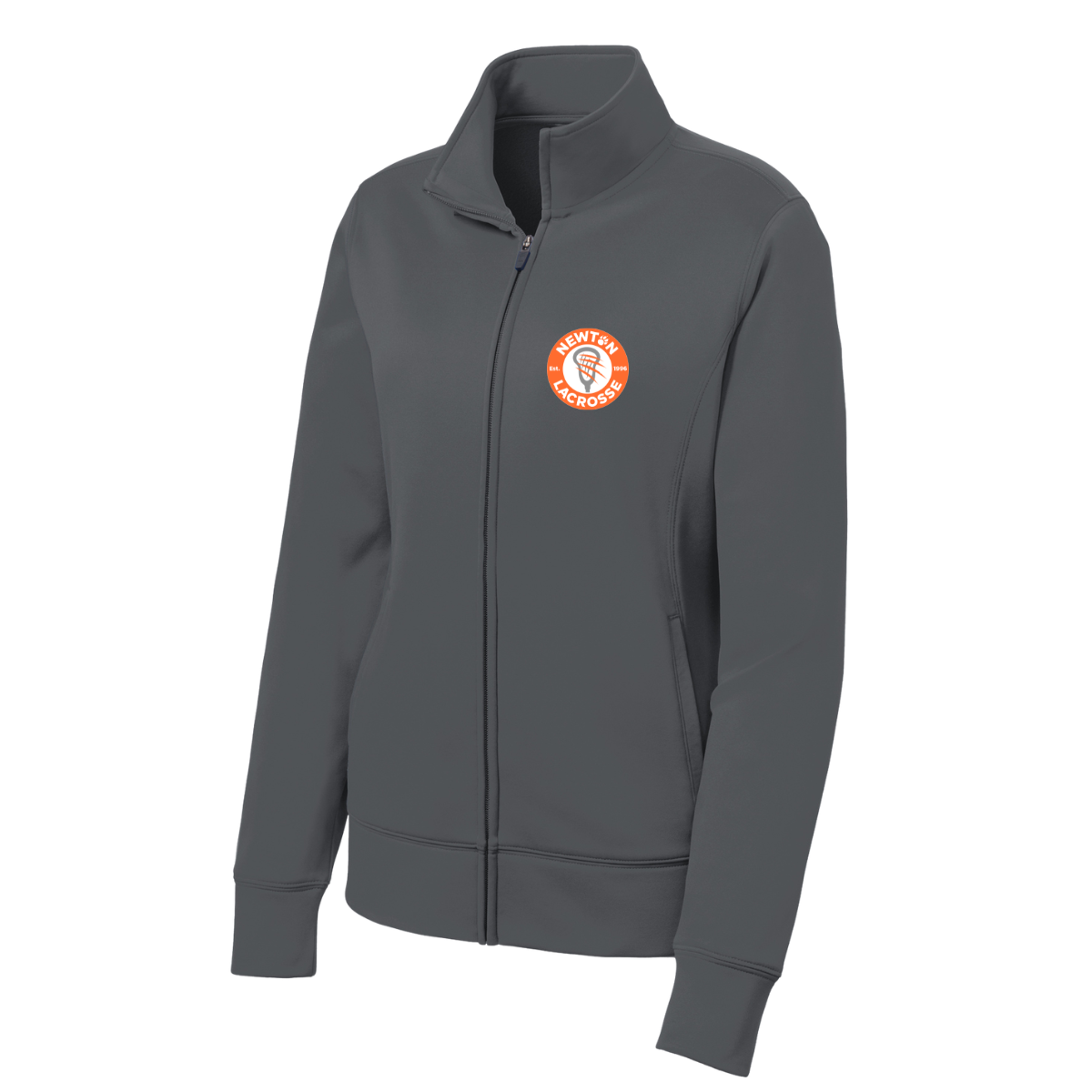Women's Newton Lacrosse Sport-Tek Fleece Full-Zip Jacket