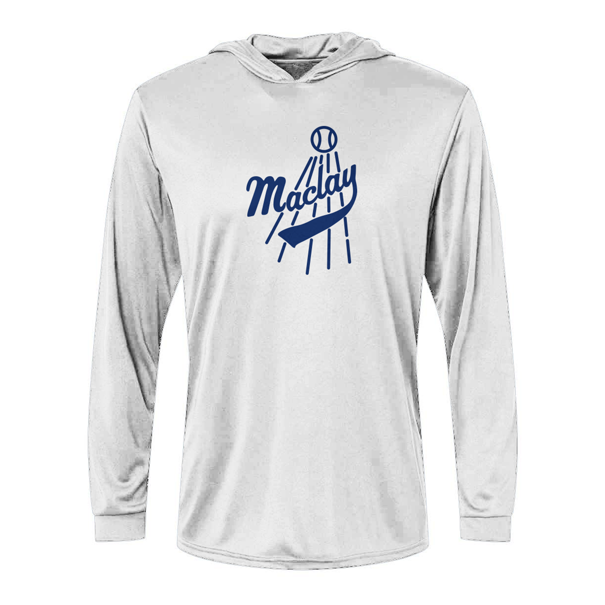Adult Maclay Baseball Paragon Bahama Sun Hoodie