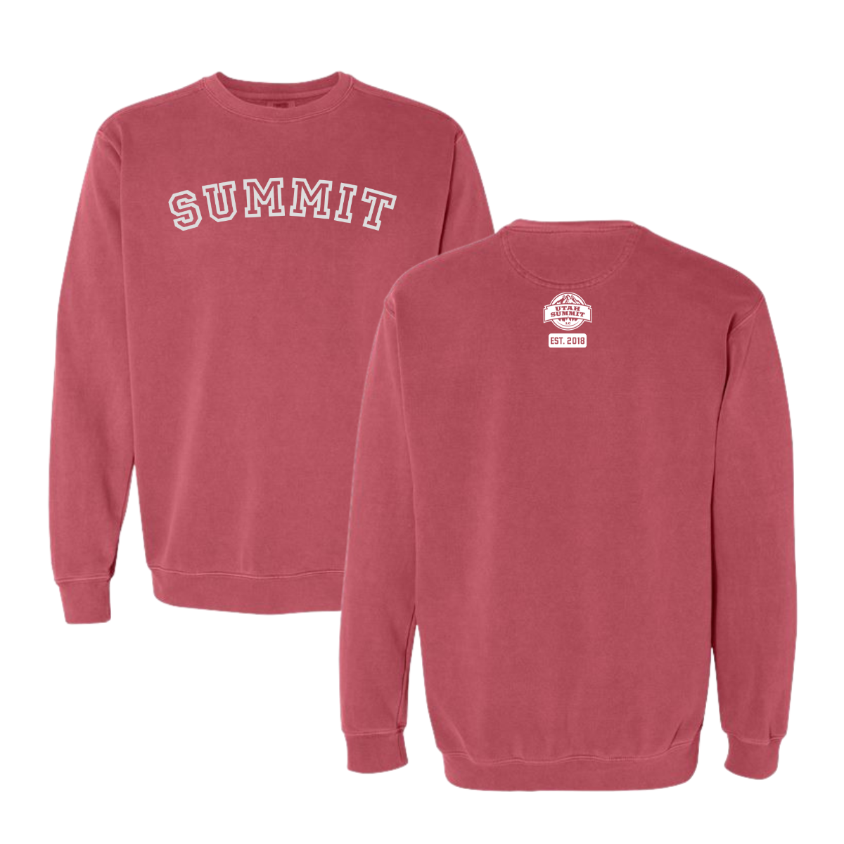 Adult Utah Summit LC Comfort Colors Garment-Dyed Sweatshirt
