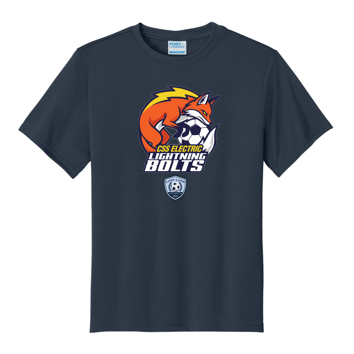 Youth Lightning Bolts Performance T-Shirt