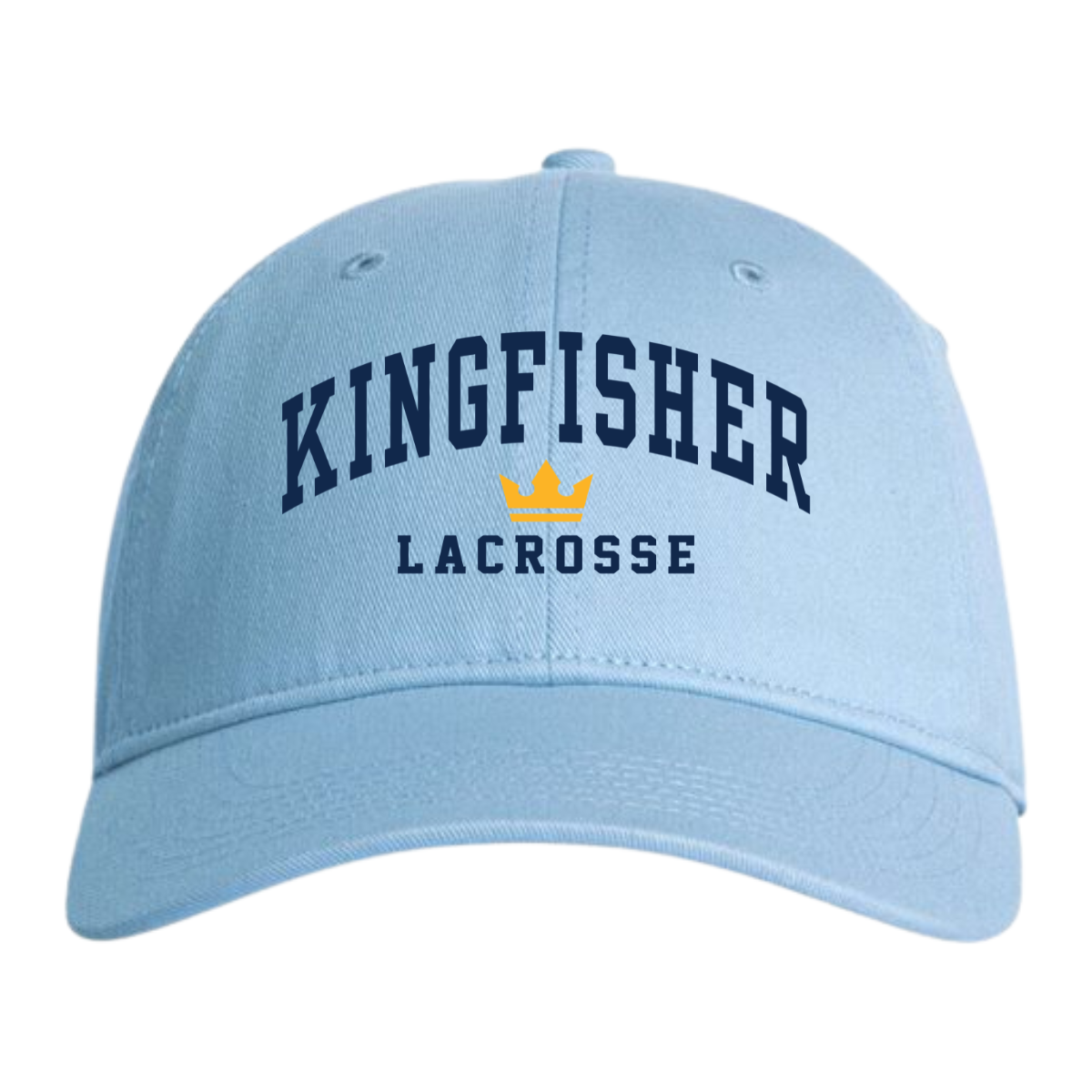 Kingfisher Lacrosse Comfort Colors Coastal Washed Cap