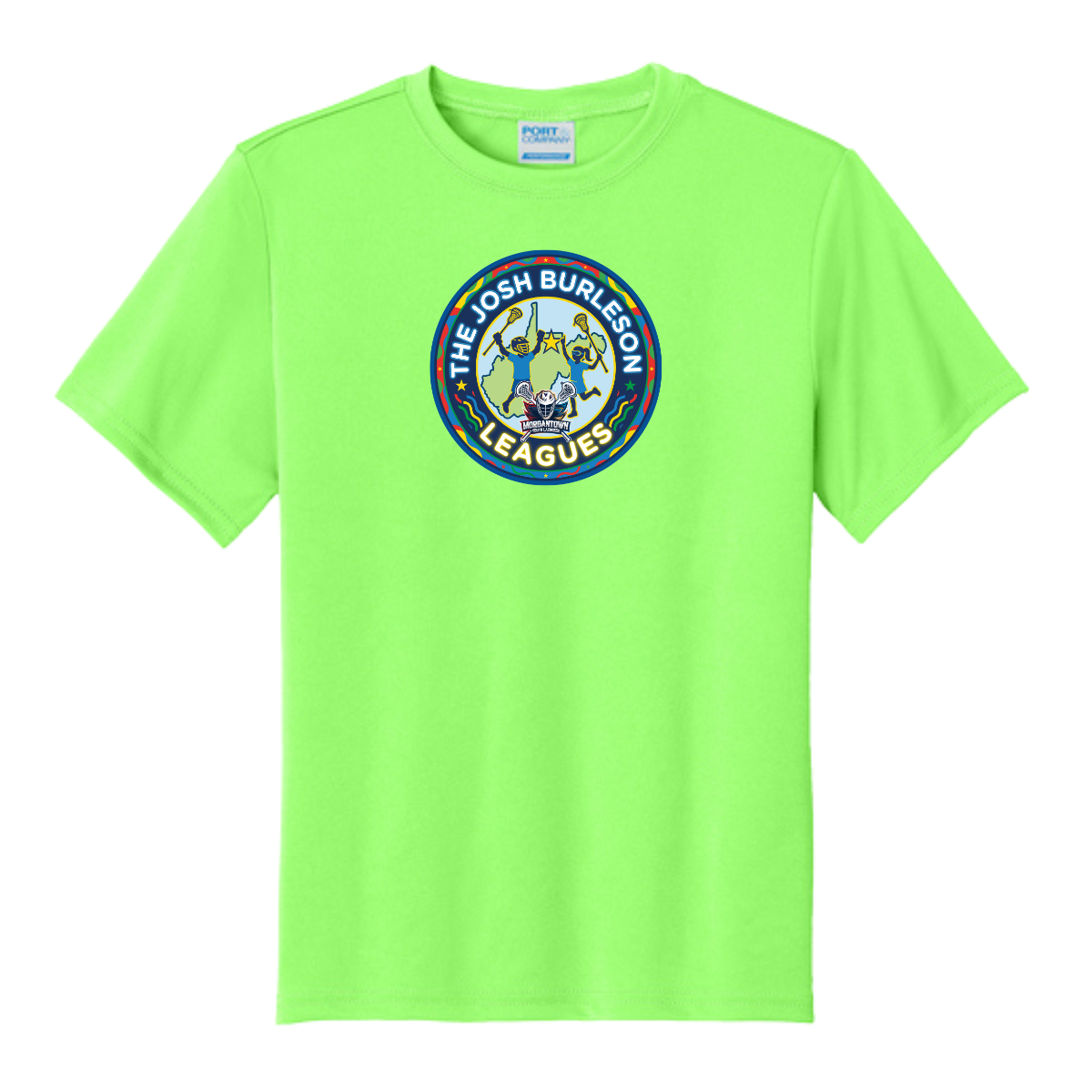 Youth Morgantown Youth Lacrosse Performance T-Shirt
