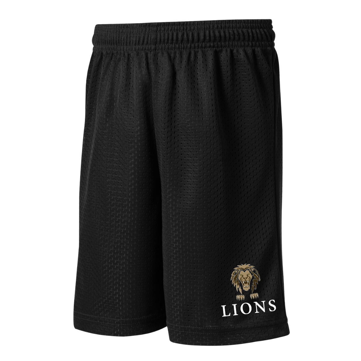 Youth Lions Sport-Tek Classic Mesh Short
