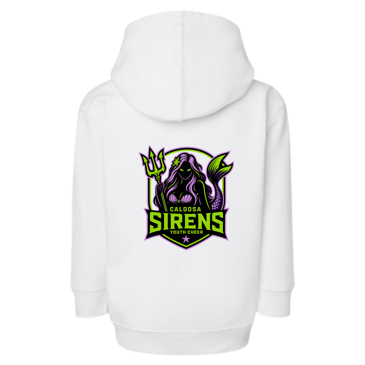 Toddler Caloosa Sirens Rabbit Skins Full-Zip Fleece Hoodie