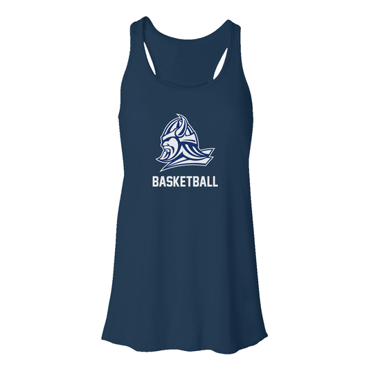 Women's Maclay Basketball Bella + Canvas Flowy Racerback Tank