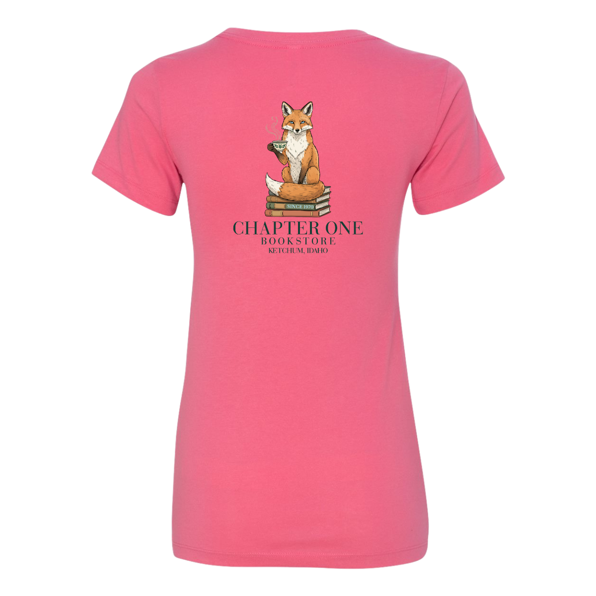 Women's Chapter One Bookstore Next Level Ideal T-Shirt