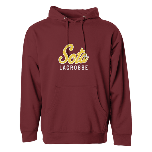 Adult Minnesota Lacrosse Midweight Hoodie