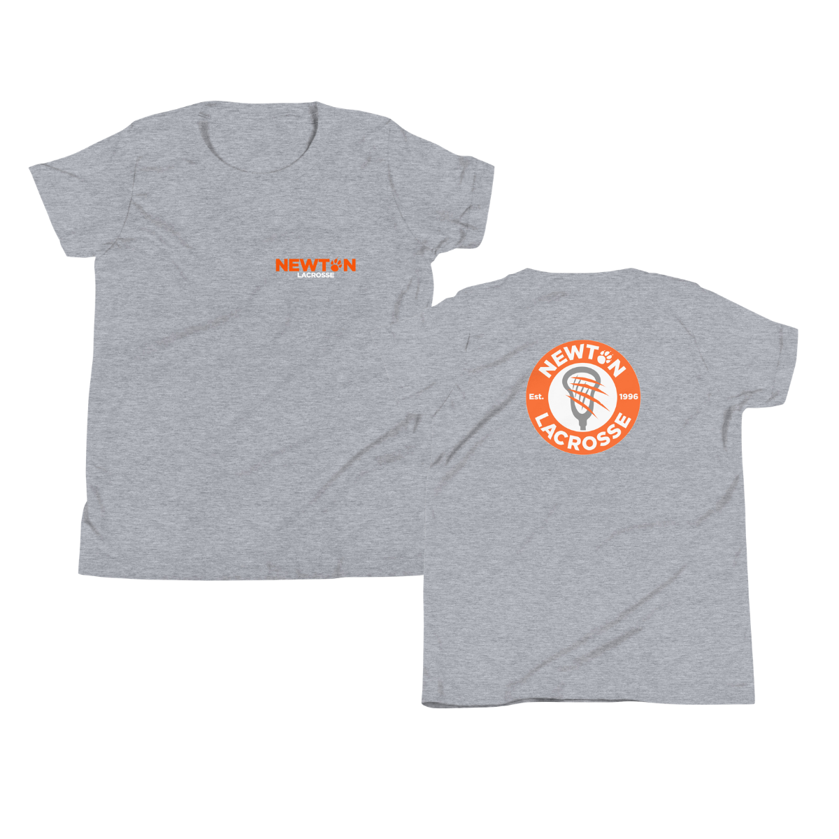 Youth Newton Lacrosse Bella + Canvas Staple Tee