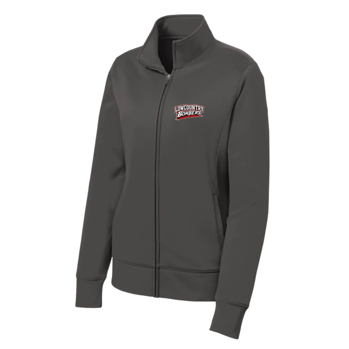 Women's Lowcountry bombers Sport-Tek Fleece Full-Zip Jacket