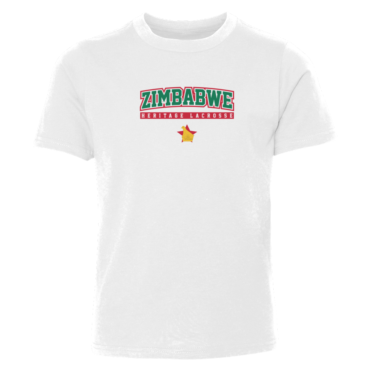 Youth Zimbabwe Lacrosse Next Level Cotton T-Shirt