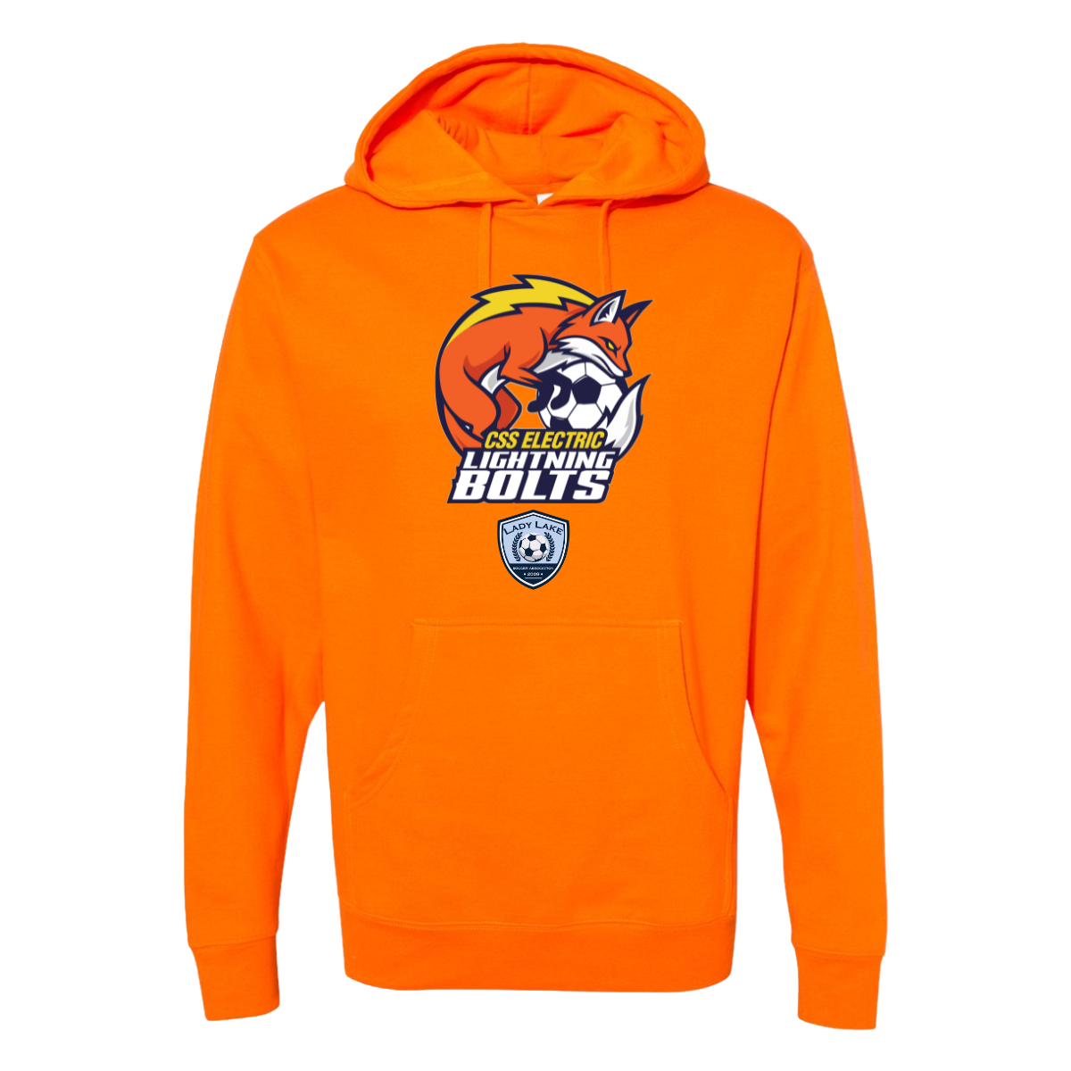 Adult Lightning Bolts ITC Midweight Hoodie