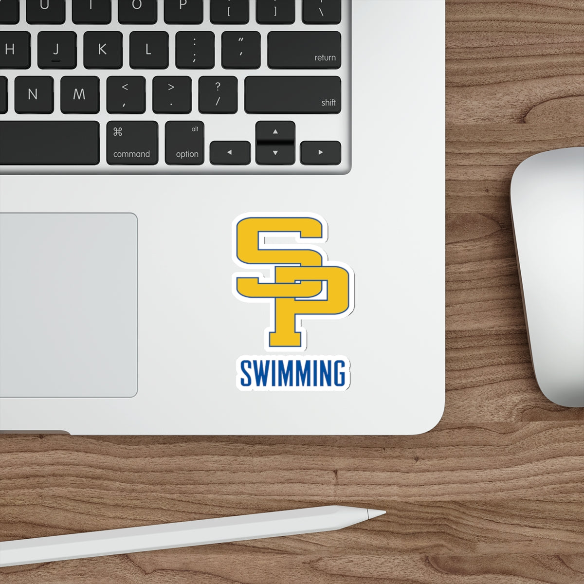 St. Paul's Swimming Die Cut Stickers