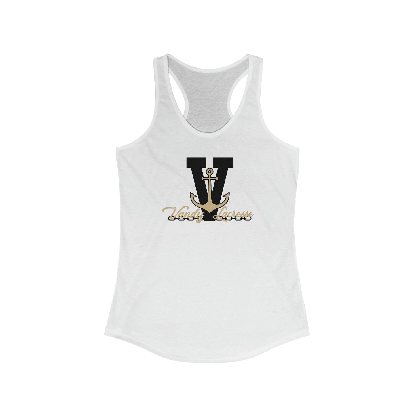 Women's Commodores Lacrosse Club Next Level Racerback Tank