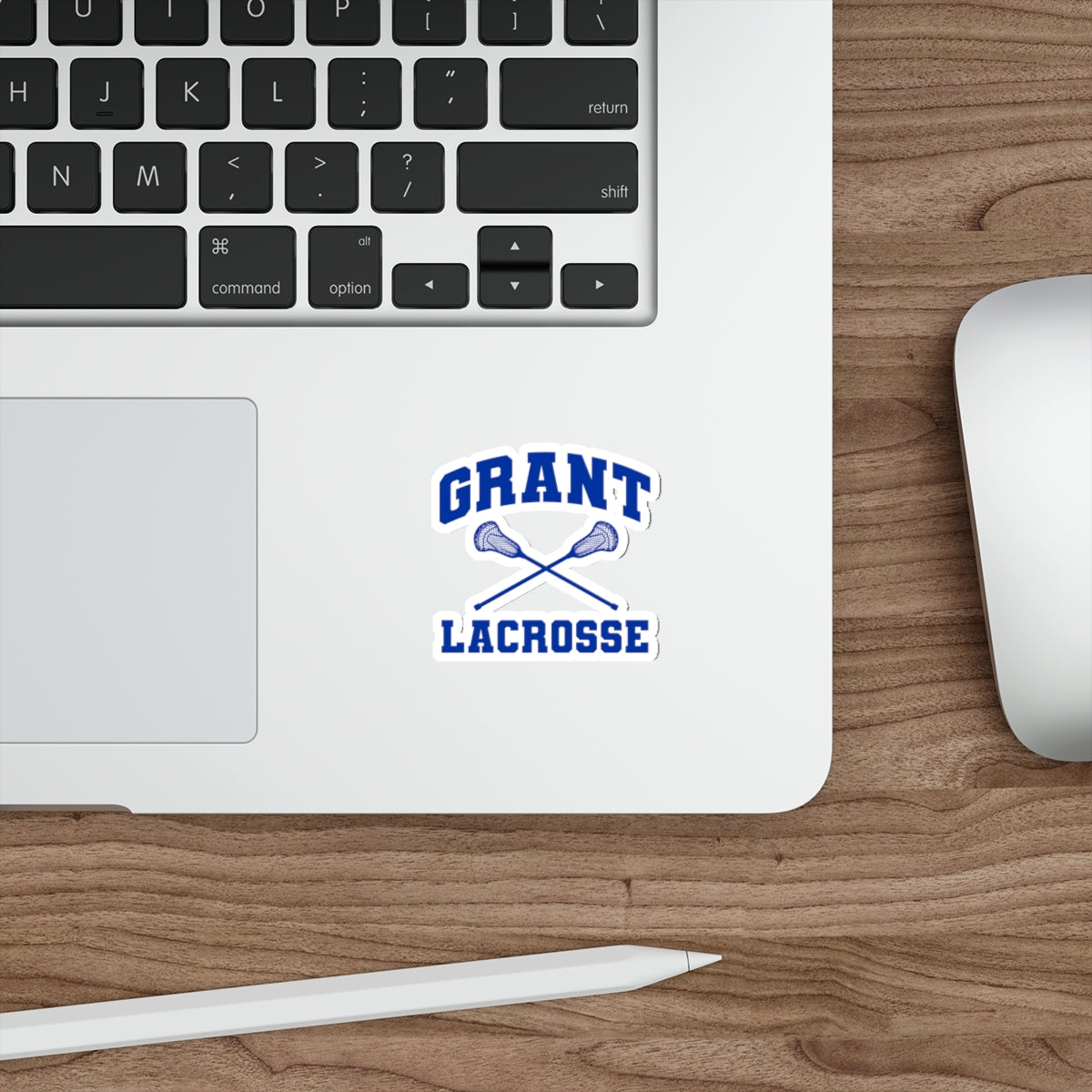 Grant Lacrosse Die Cut Stickers