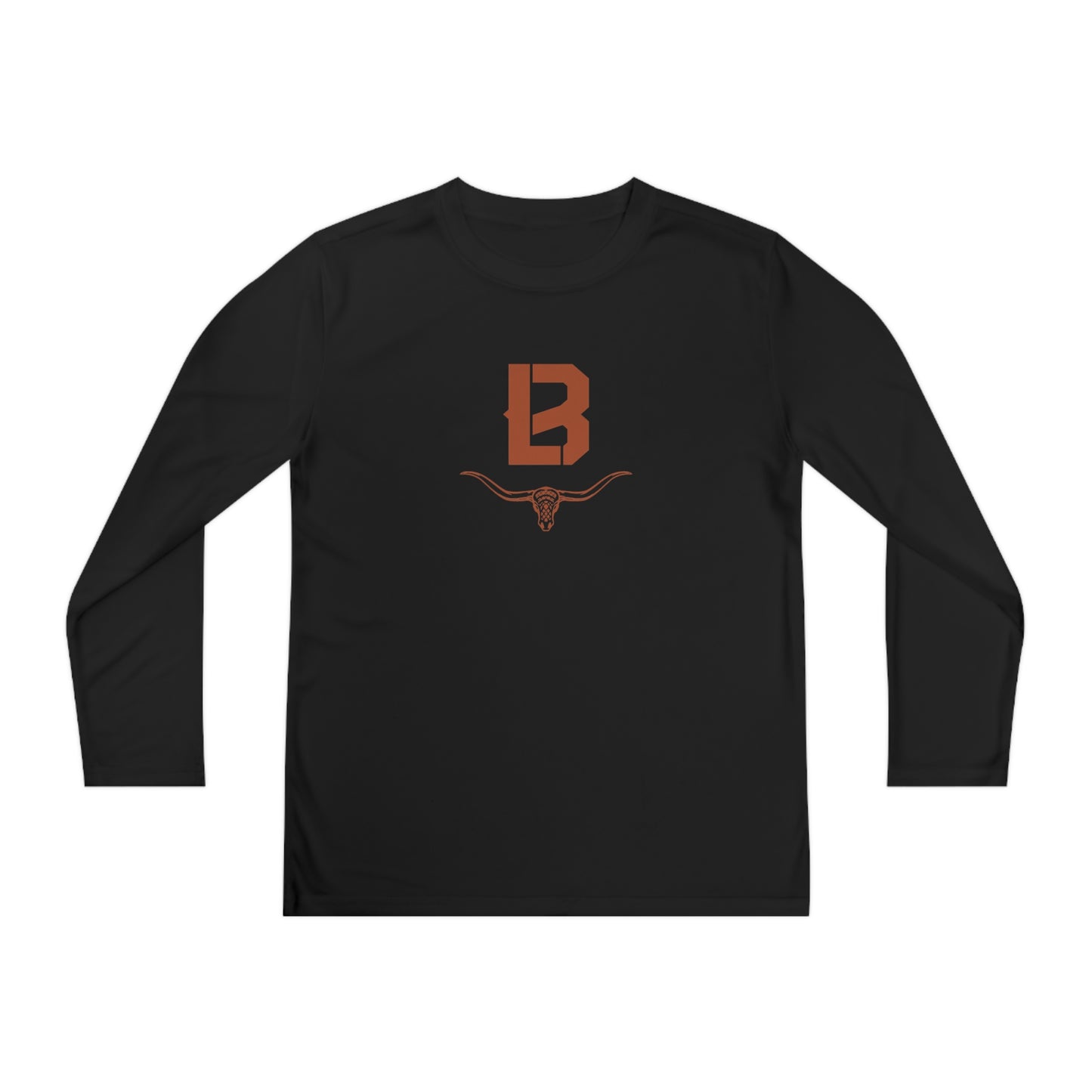 Youth The Lacrosse Barn Sport-Tek Performance Long Sleeve Shirt