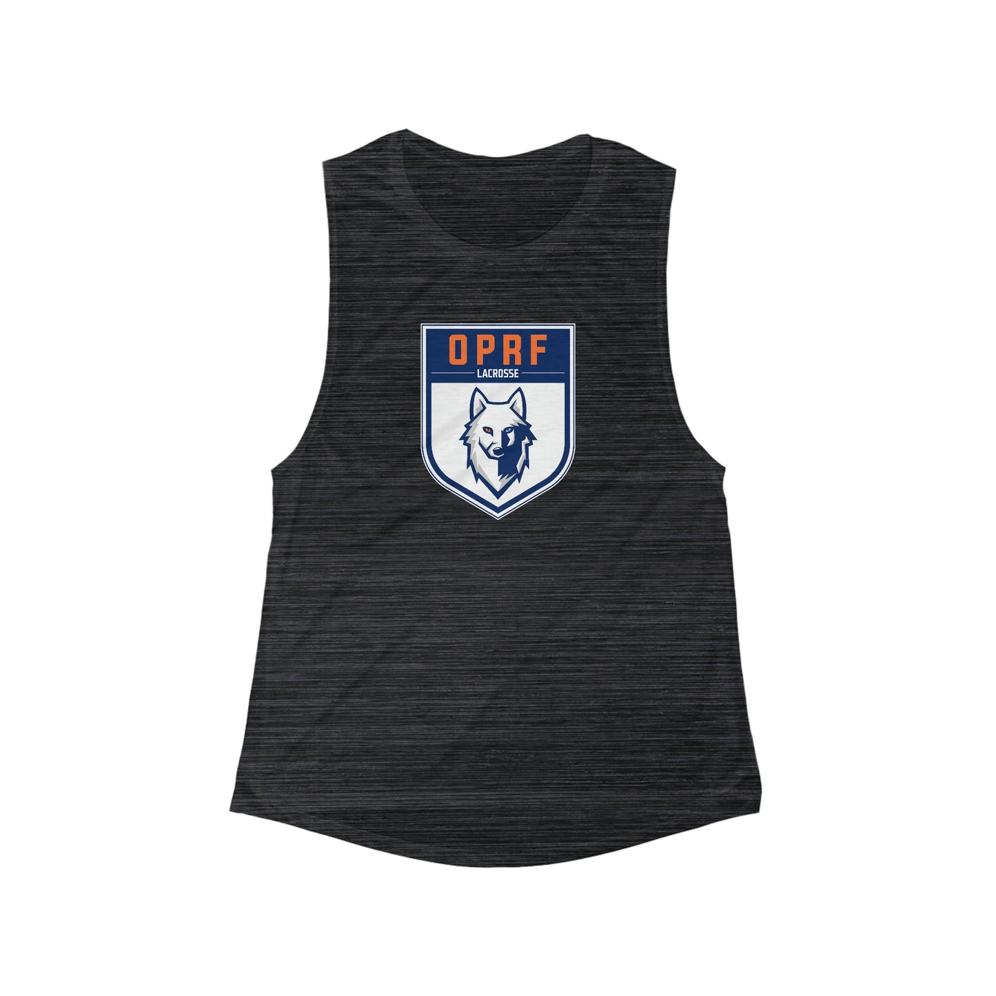 Women's OPRF Lacrosse Bella + Canvas Flowy Scoop Sport Tank