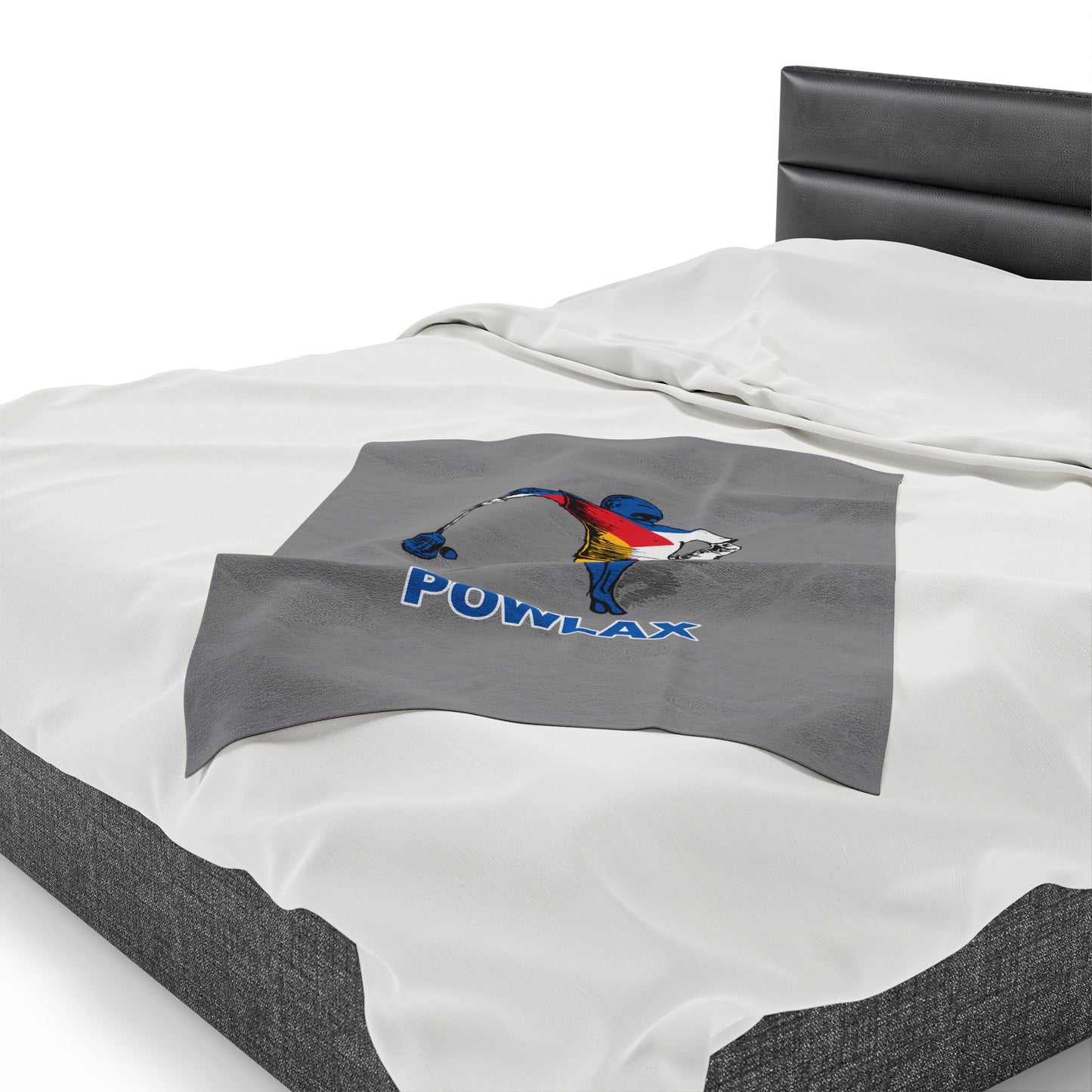 POWLAX Velveteen Plush Blanket