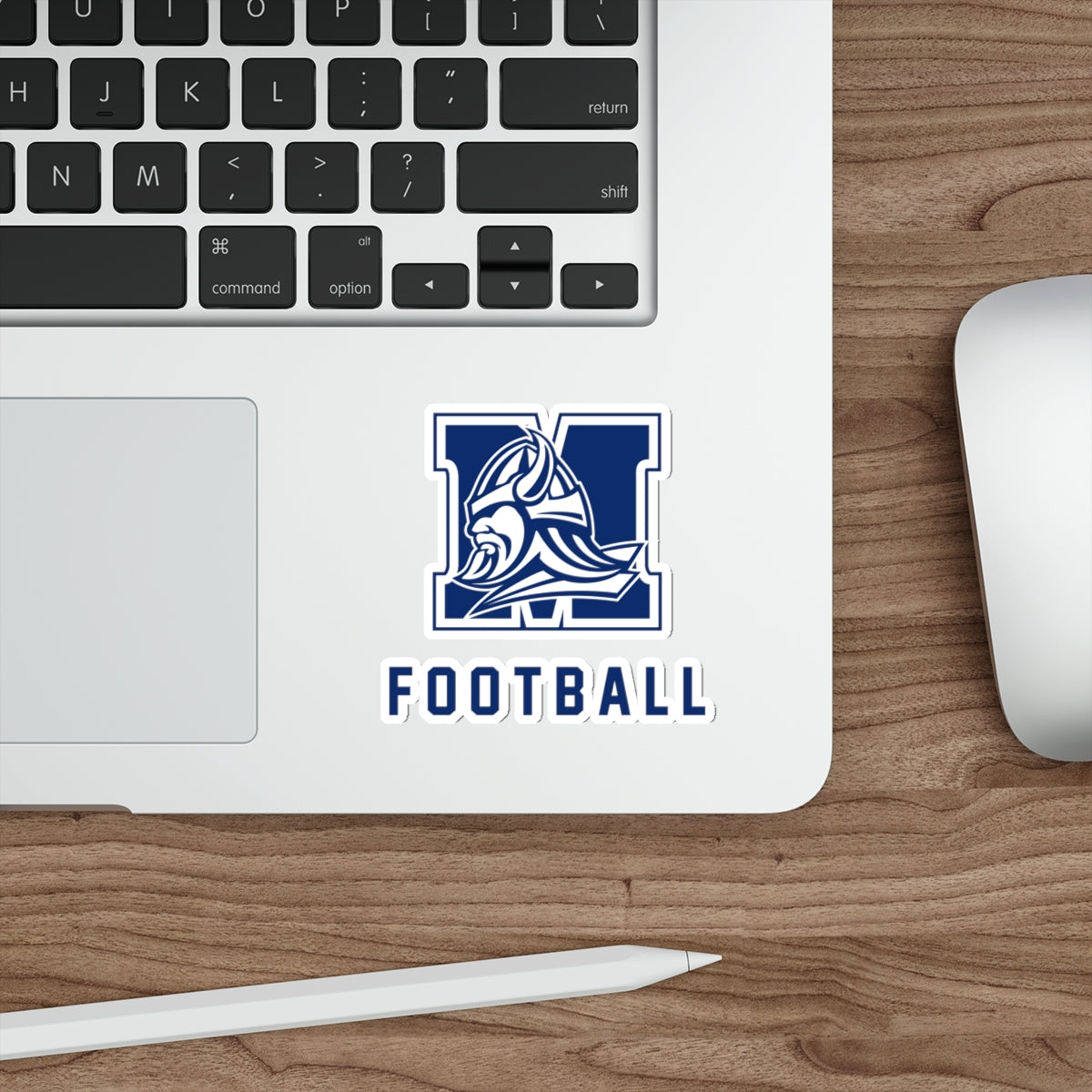 Maclay Football Die Cut Stickers