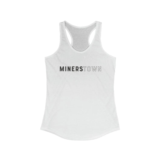 Women's Minerstown Next Level Racerback Tank