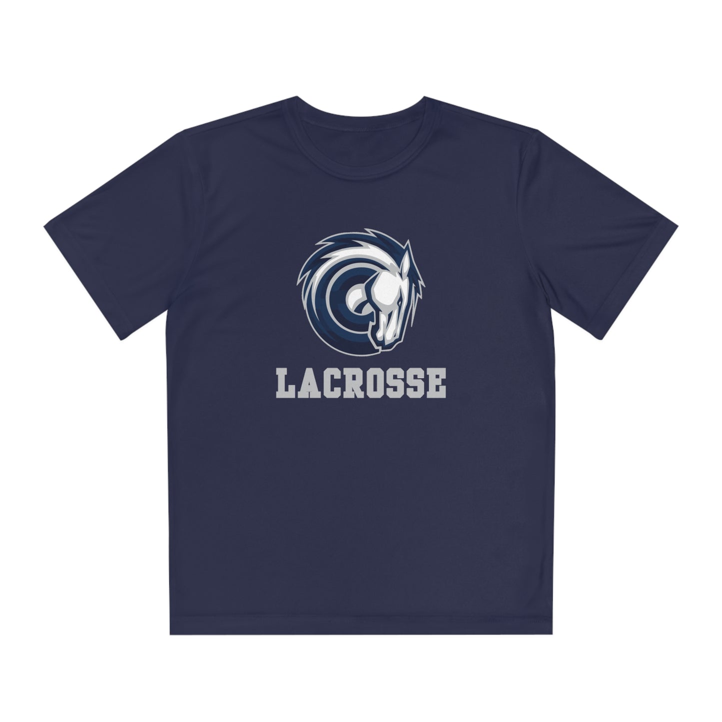 Youth Corner Canyon Lacrosse Sport-Tek Performance T-shirt