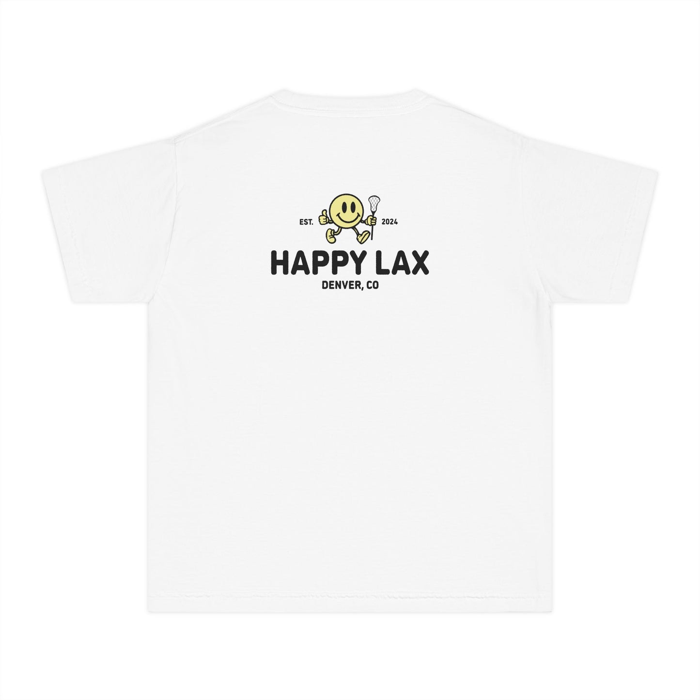 Youth Happy Lax Comfort Colors Garment Dyed T-Shirt