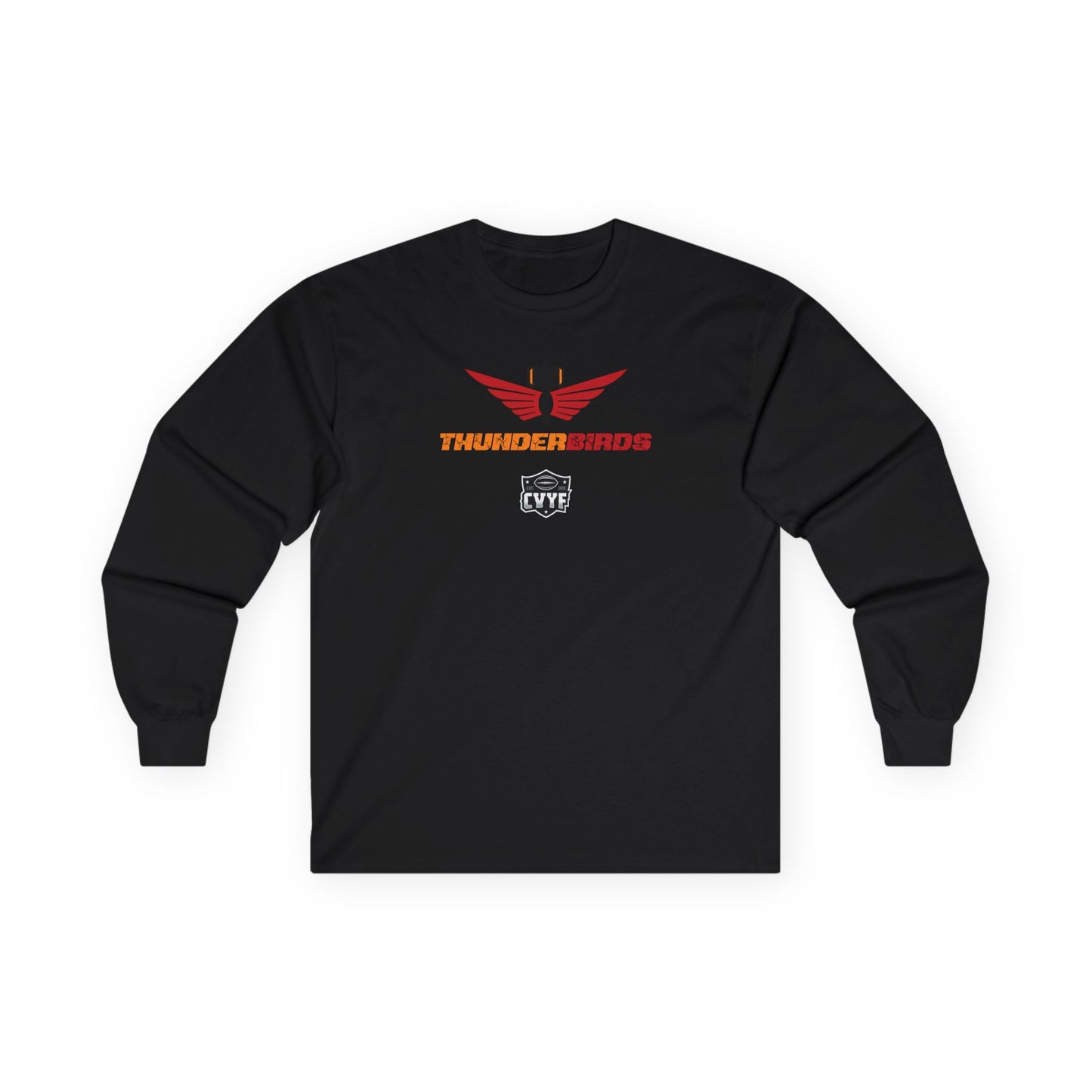 Adult Thunderbirds Gildan Ultra Cotton Long Sleeve