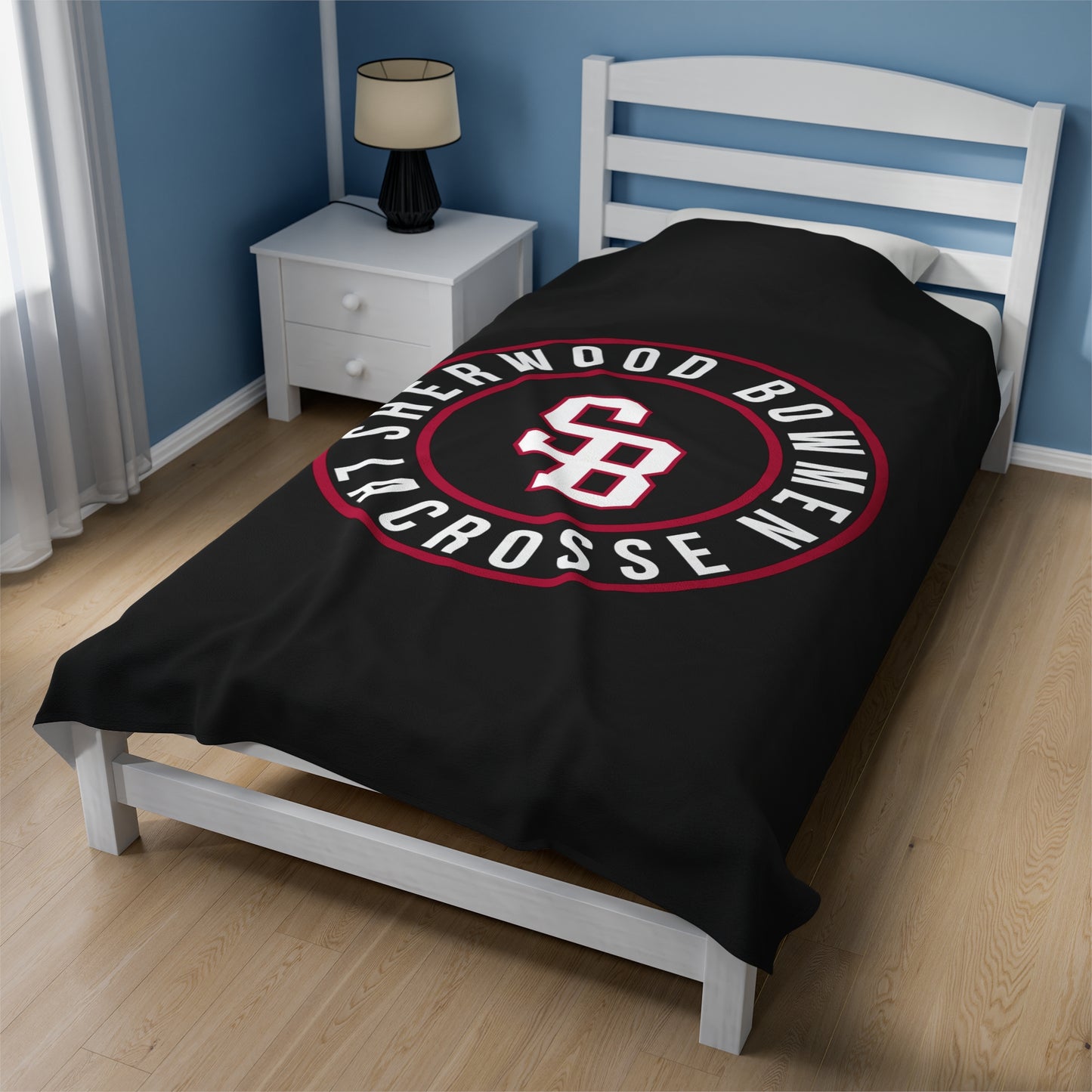 Sherwood Lacrosse Velveteen Plush Blanket