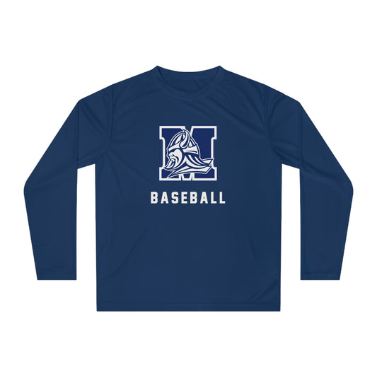 Adult Maclay Baseball Team 365 Performance Long Sleeve Shirt