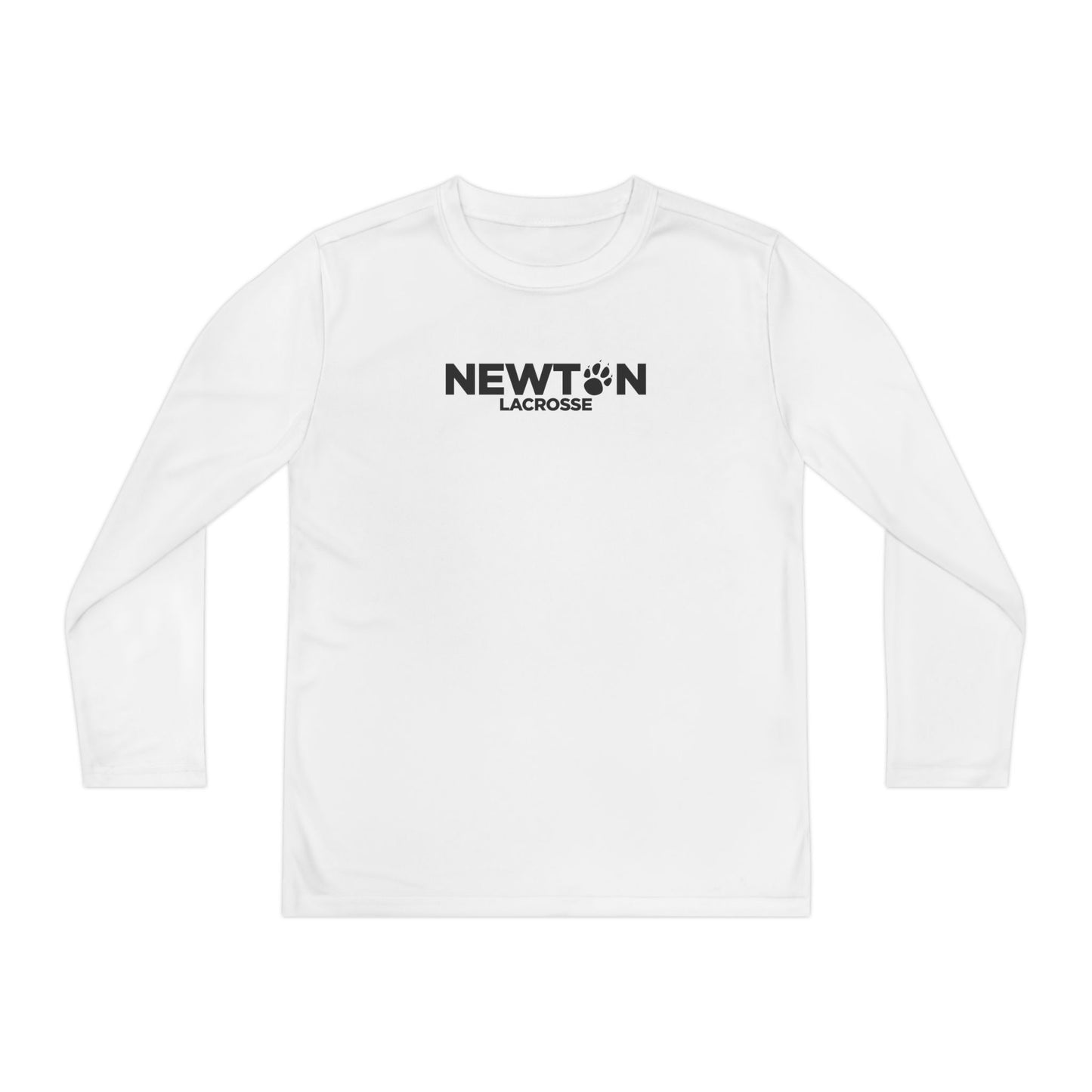 Youth Newton Youth Lacrosse Sport-Tek Performance Long Sleeve