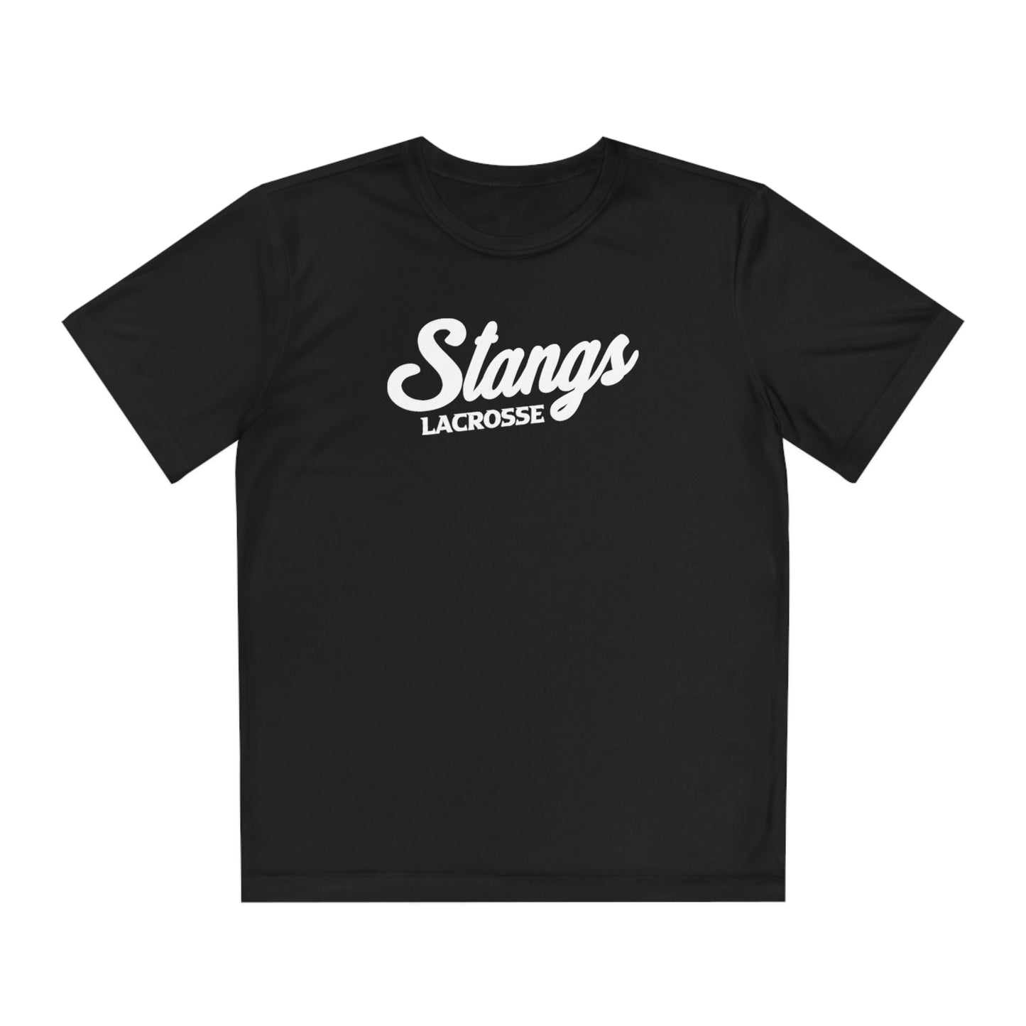 Youth Stangs Lacrosse Club Sport-Tek Performance Tee