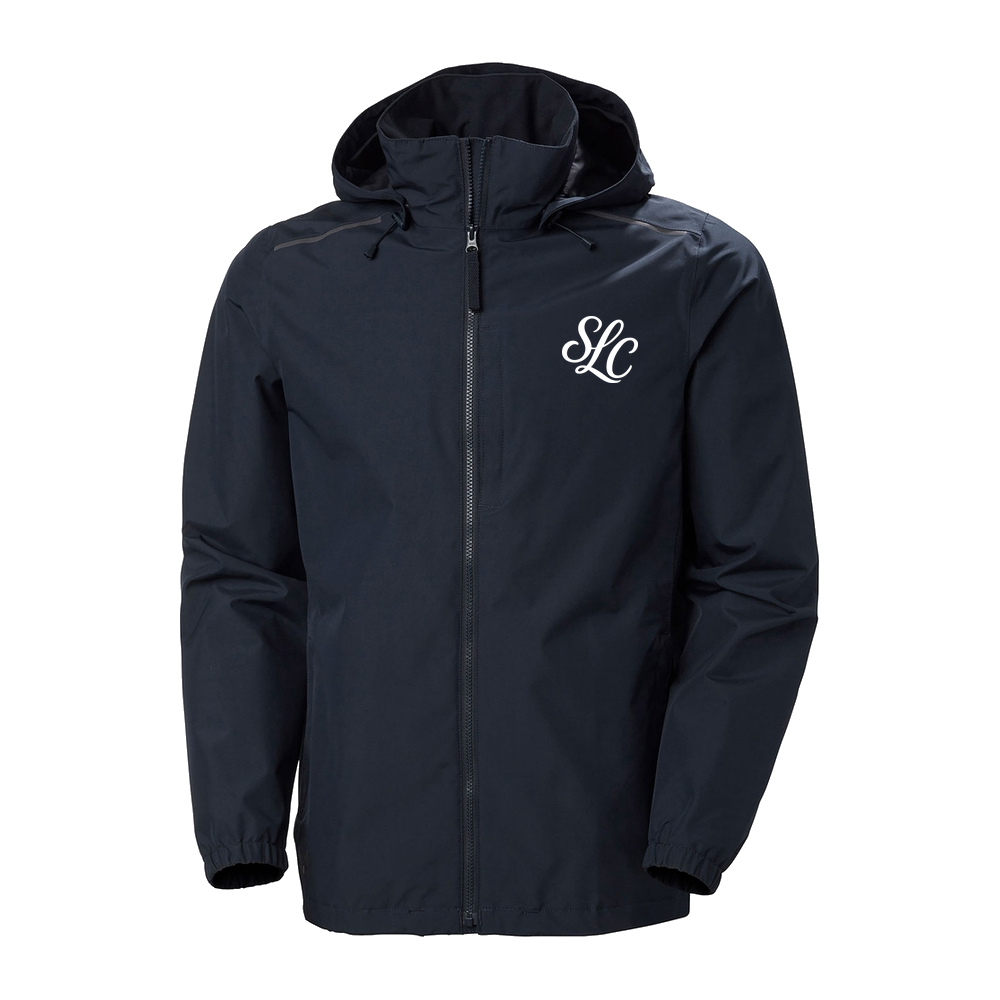 Adult Stallions Lacrosse Helly Hansen Manchester 2.0 Shell Jacket - Navy - SLC monogram