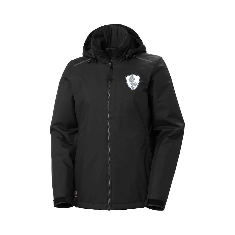Women's Stallions Lacrosse Helly Hansen Manchester 2.0 Winter Jacket - Black - Shield
