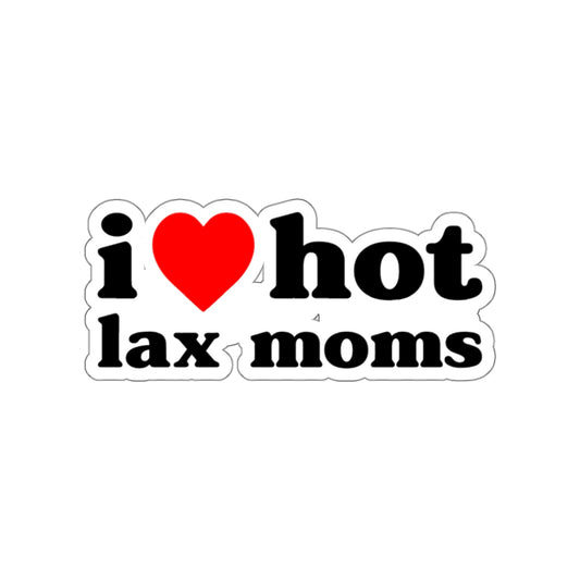 No Context Lacrosse Die-Cut Sticker