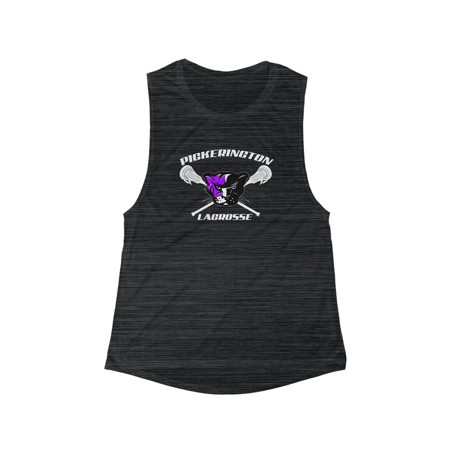Women's LaxCats Bella + Canvas Flowy Scoop Sport Tank