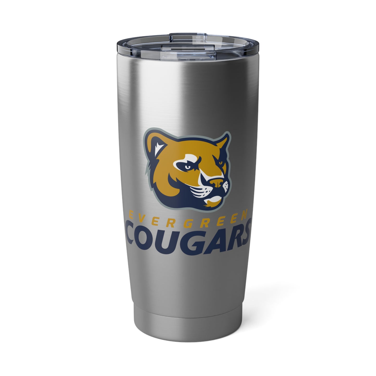 Evergreen Cougars Lacrosse Insulated Tumbler (20oz)