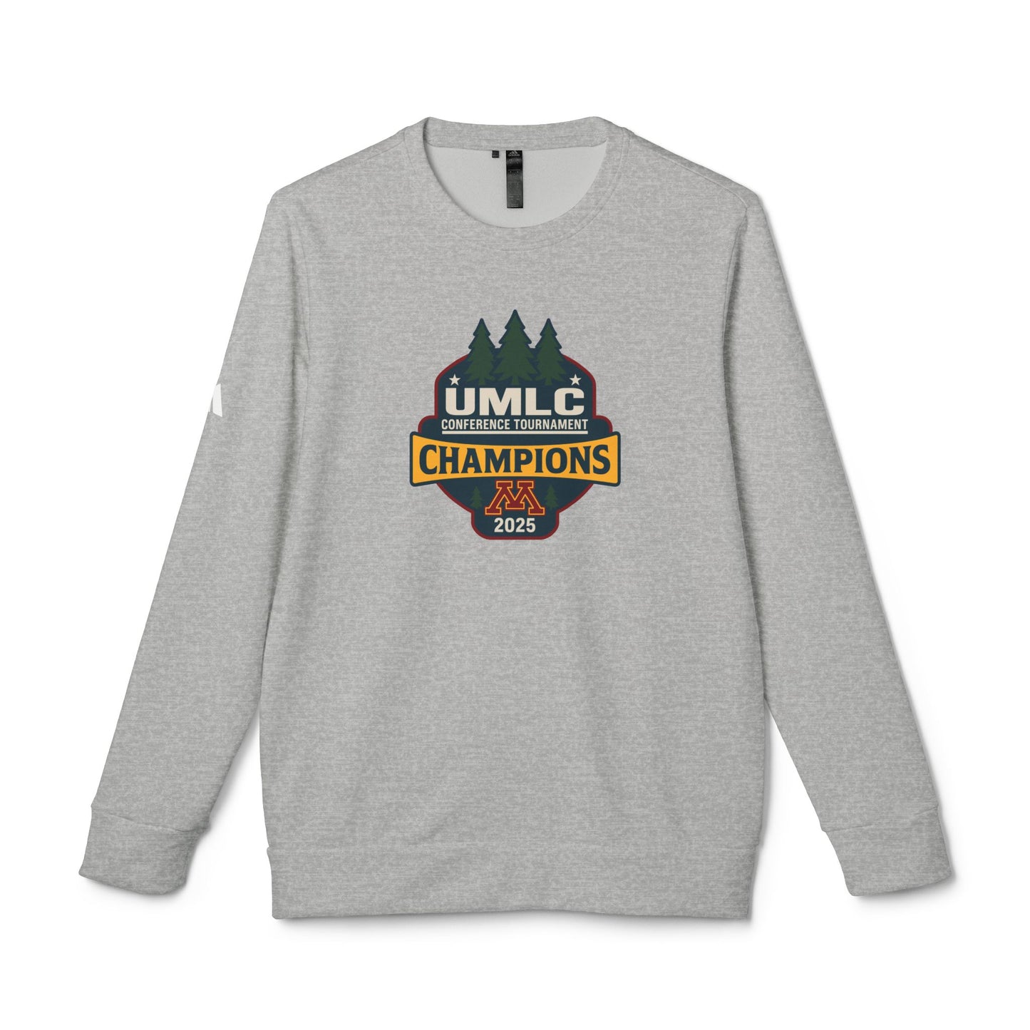 Adult Minnesota Lacrosse Adidas Fleece Crewneck