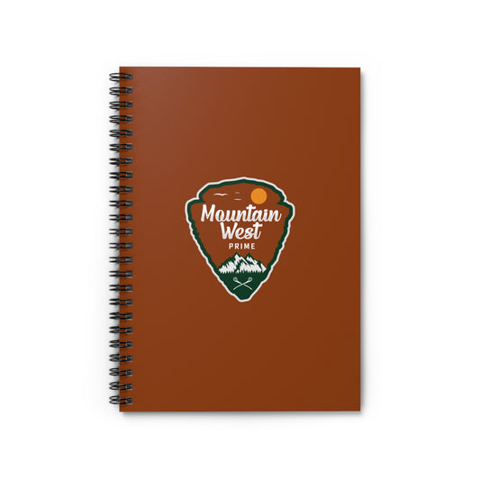 Mountain West Prime Spiral Notebook - Ruled Line (8" x 6")