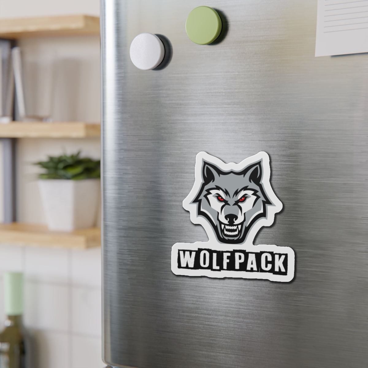 Wolfpack Die-Cut Magnet