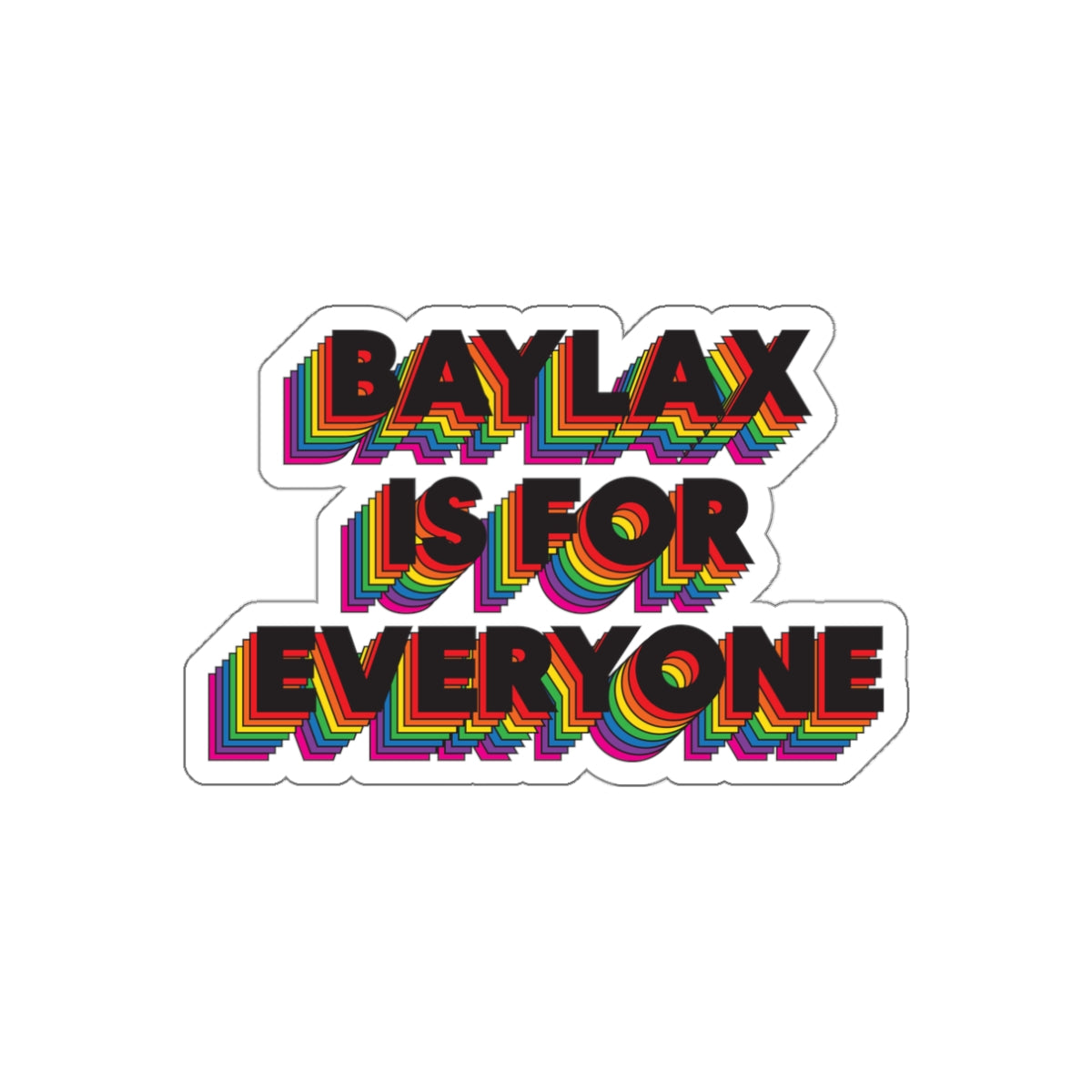 BayLax Die Cut Stickers
