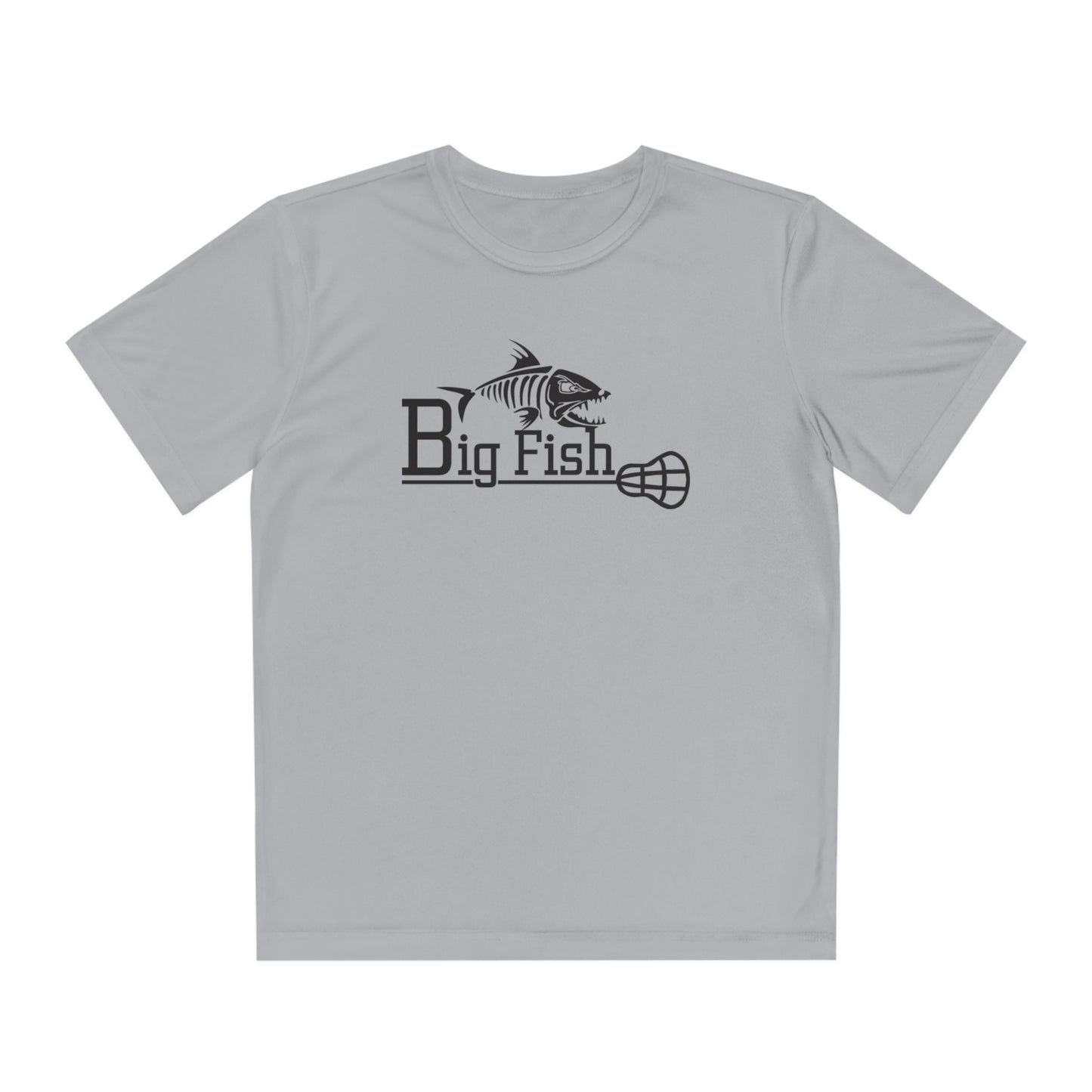 Youth Big Fish Lacrosse Sport-Tek Performance T-shirt