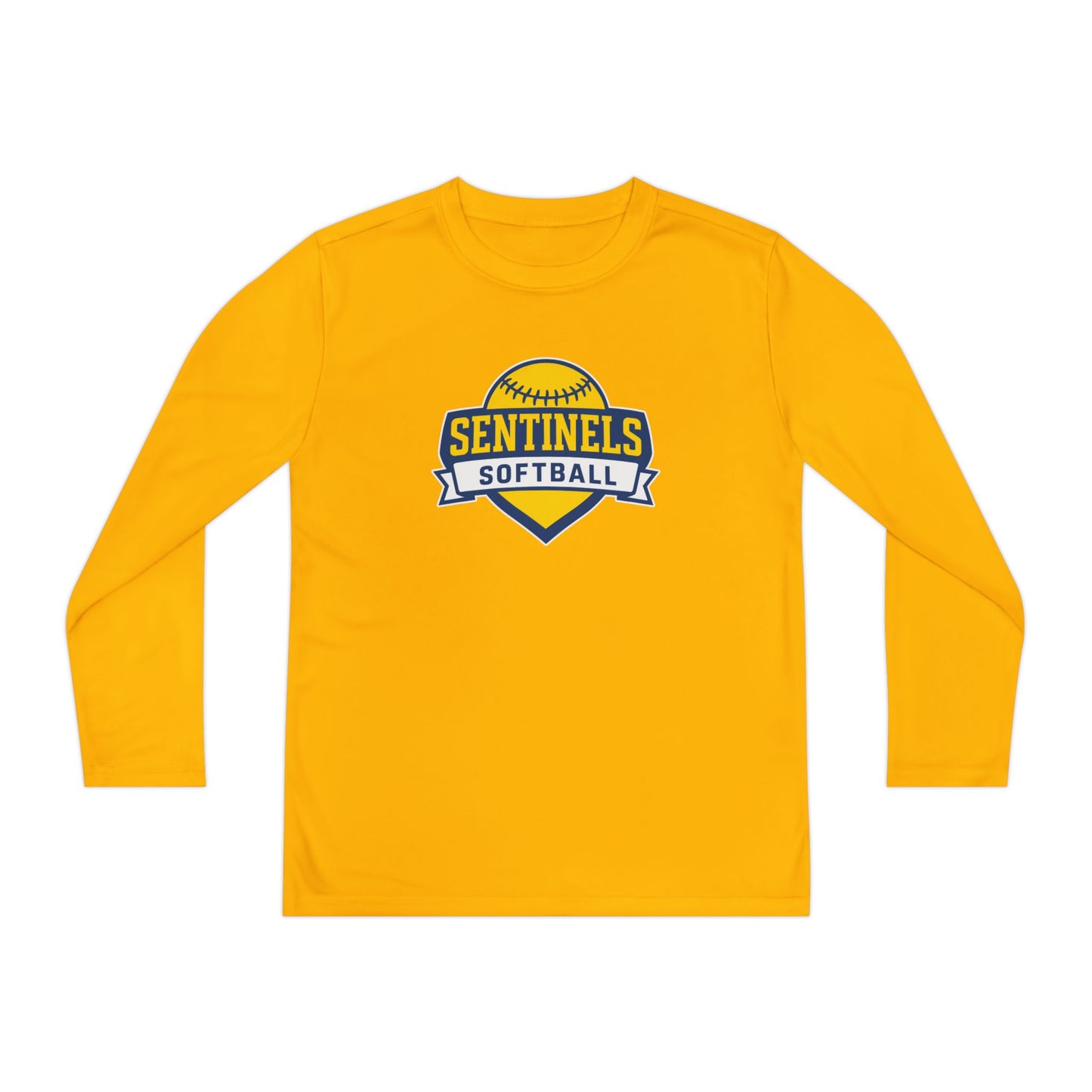 Youth Sentinels Sport-Tek Performance Long Sleeve Shirt