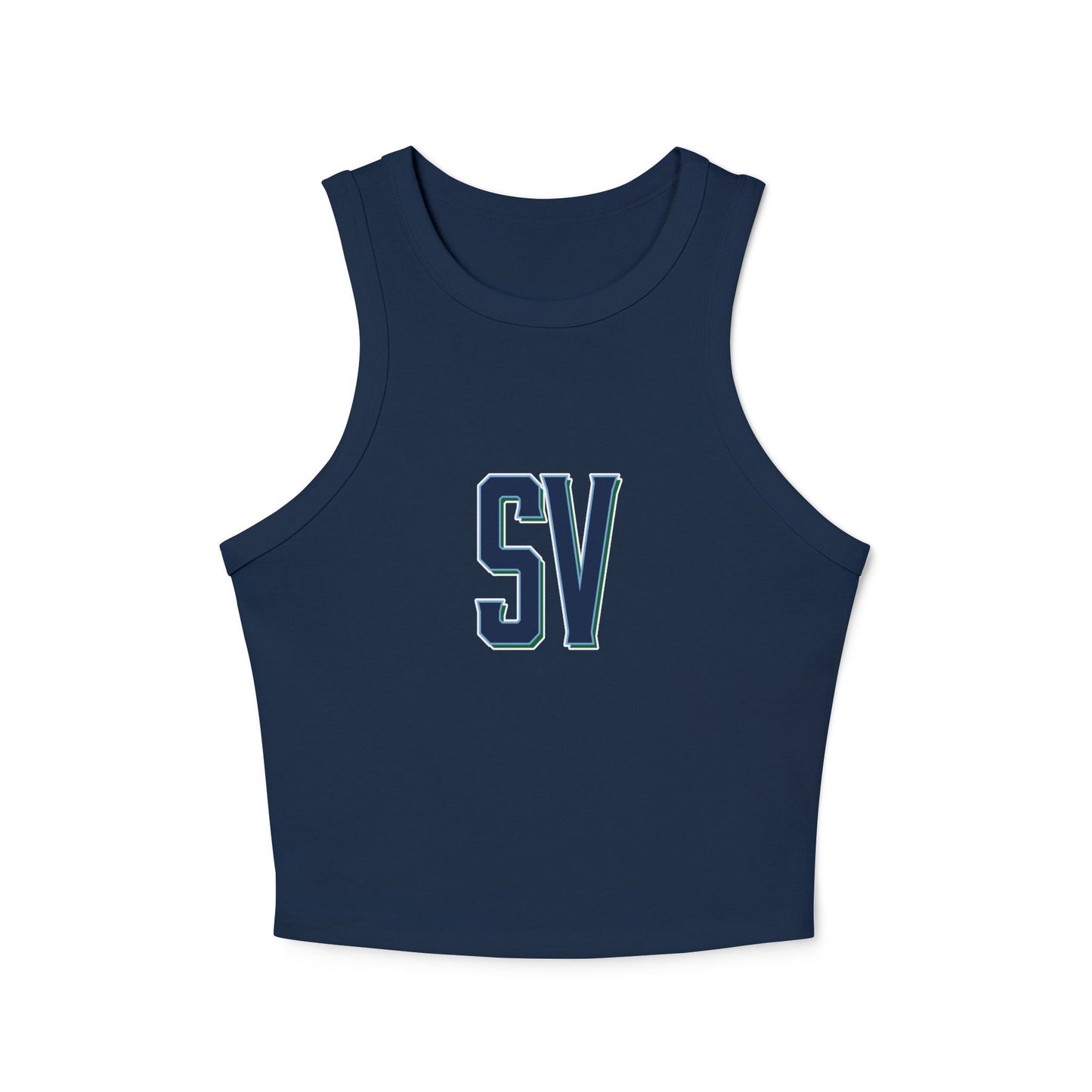 Women's Sun Valley Lacrosse Bella + Canvas Micro Rib Racer Tank Top