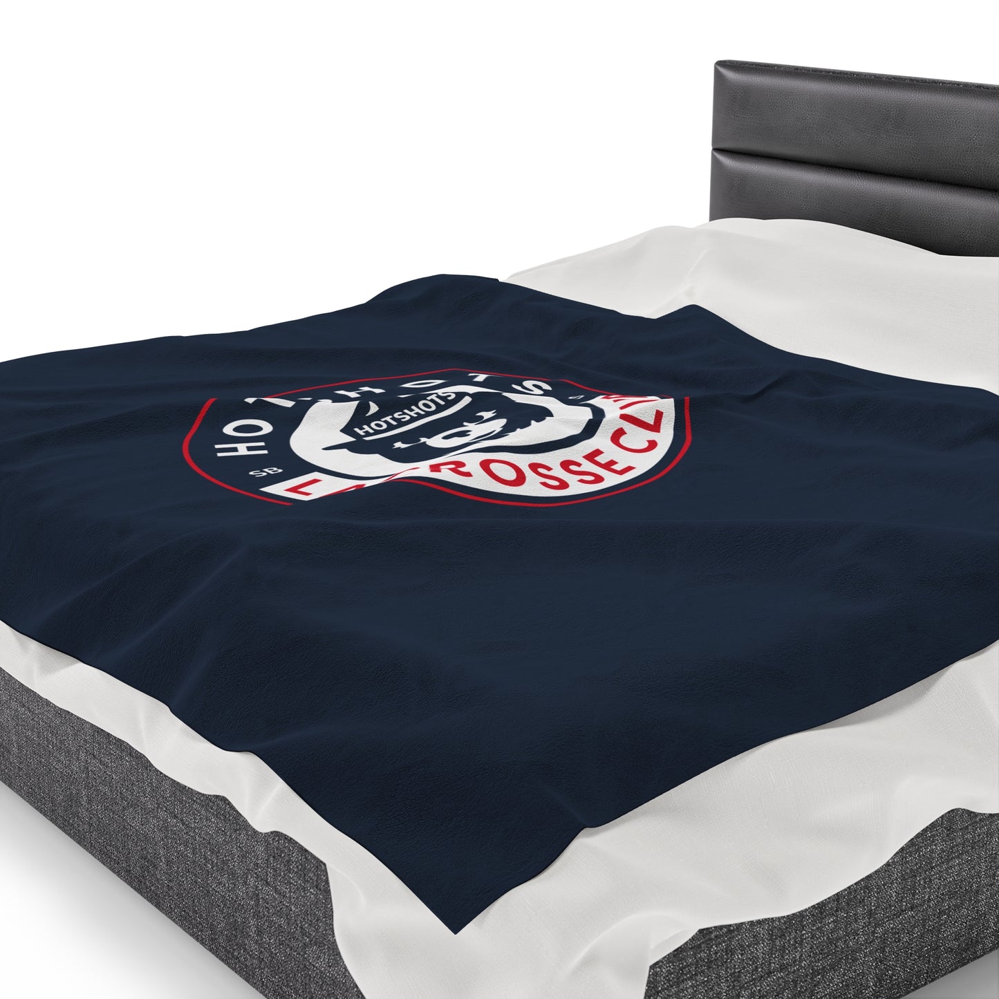 Hotshots Lacrosse Velveteen Plush Blanket (60" x 80")