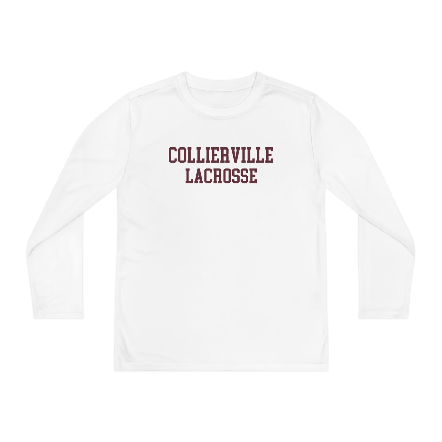 Youth Collierville Lacrosse Sport-Tek Performance Long Sleeve